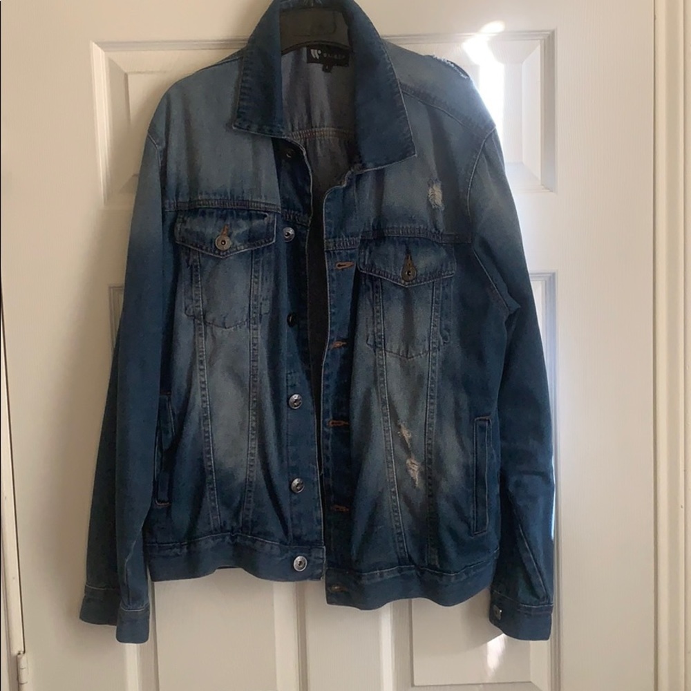 Blue jean jacket